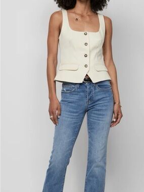 Oliver Logan Stanley Straight-Leg Jeans in Light Blue